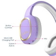 thumbnail image 5 of Packed Party PKHP120PR Wireless Over Ear Headphones, Lavender Love, 5 of 10