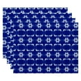 thumbnail image 2 of Simply Daisy 18" x 14" Summer Picnic Geometric Print Placemat, Set of 4, 2 of 5