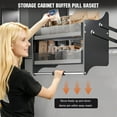 thumbnail image 6 of golytefs Double Layer Pull-down Elevator Pull Down Shelf Shelf Organizer for Tall Kitchen, 6 of 9