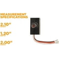 Woods 59408WD Outdoor HardWired Post Eye Light Control with Photocell