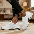 thumbnail image 3 of Women Walking  Shoes Lightweight Casual Sneakers for Gym Travel Work, 3 of 6