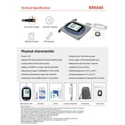 Blood Glucose Monitor Kit, 50 Glucometer Strips, 50 Lancets, 1 Blood Sugar Monitor, Blood Sugar Test Kit with Control Solution, Lancing Device, No Coding, Large Display