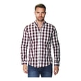 thumbnail image 1 of Camisas Hombre Cuadros Casuales Moda Regular Fit, 1 of 4