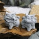 thumbnail image 4 of Imitación de piedra azul feliz pequeño león decoración jardinería flor pecera micro paisaje paisaje fenglion maestro pequeña decoración estilo chino, 4 of 5