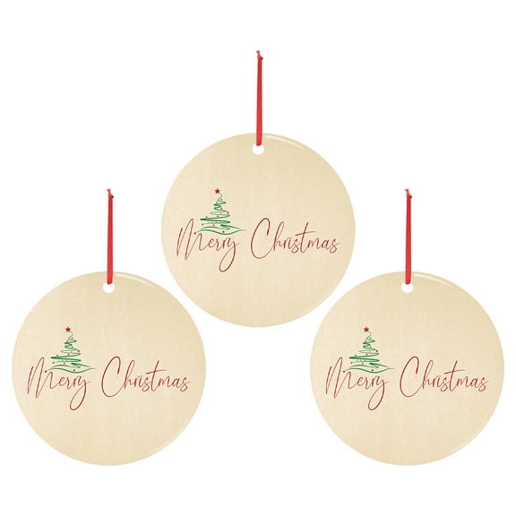 VerPetridure Personalize Shaped Embellishments Hanging Ornaments For Christmas Decoration