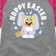 thumbnail image 3 of SpongeBob Squarepants -  Hoppy Easter - Toddler And Youth Girls Raglan Graphic T-Shirt, 3 of 6