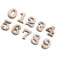 thumbnail image 4 of Letras Números Madera, 200 Piezas Letras Madera Sin Terminar A La Z, Números Manualidades Aprendizaje Niños Personalización álbumes Recortes Decoraciones Para El Hogar, 4 of 7