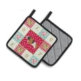 thumbnail image 2 of Carolines Treasures CK5432PTHD Rex Guinea Pig Love Pair of Pot Holders, Red, 7.5HX7.5W, multicolor, 2 of 4