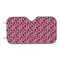 thumbnail image 7 of Haiem Rose Flowers Car Windshield Sun Shade - Blocks UV Rays Sun Visor Protector, Sunshade to Keep Your Vehicle Cool, Universal Fit SUV Van Sedan-Small, 7 of 7