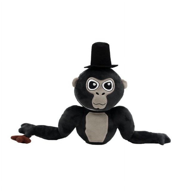 Juguetes de peluche de gorila Tag Monke para niños, chimpancé de Anime, animales de peluche, muñeca de peluche suave, regalos de cumpleaños, 28cm