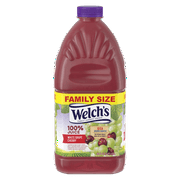 Welch's 100% Juice, White Grape Cherry, 96 fl oz Bottle