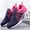 I-Hot Pink, variant on 2025 Women Outdoor Mesh Shoes Sneaker for Women Casual Slip on Comfortable Sneaker Sandals for Women Chunky Soles Running Sports Shoes