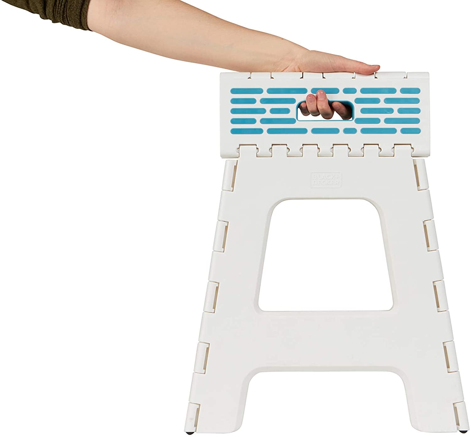 Black and decker folding step stool hot sale