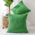 thumbnail image 1 of Decoraciones de Año Nuevo/Navidad Funda de Almohada Cuadrada Decorativa de Pana Suave Fundas de Cojín Funda de Almohada, Decoración del Hogar para Fiesta/Navidad 16x16 Pulgadas/40x40 cm, Juego de 2-Verde Oscuro-40*40cm Sailing Electrónica, 1 of 3