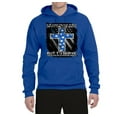 thumbnail image 2 of Wild Bobby, Didn't Come To Be Served Come to Serve, Inspirational/Christian, Unisex Graphic Hoodie Sweatshirt, Royal, 3XL, 2 of 3