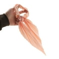 thumbnail image 5 of Unique Bargains 1 Pc Fashion Satin Hair Scarf Scrunchies Hair Ties Pink, 5 of 5