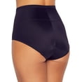 thumbnail image 3 of Women's Vanity Fair 13270 Smoothing Comfort 360 Brief Panty with Rear Lift (Midnight Black 10), 3 of 3