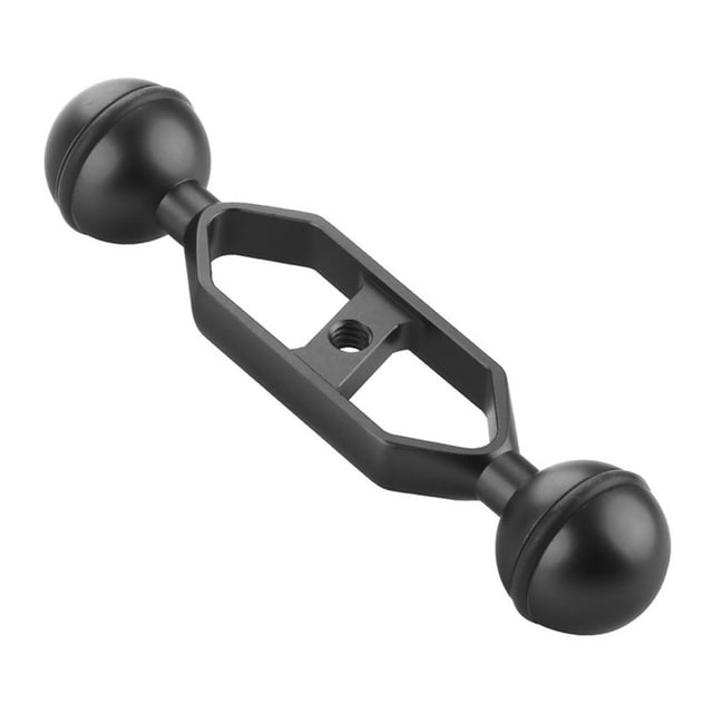 Accesorios de cámara de fotografía subacuática de aleación de aluminio con articulación de brazo de bola dual de luz de buceo Vogacara DZ6888-01