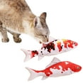 thumbnail image 2 of 2PCS Fish Cat Toy Simulated Realistic Plush Catnip Toy Cat Chew Toy Pet Bite Toy, 2 of 10