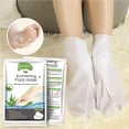 thumbnail image 3 of Foot Peel Mask - 3 Pack - For Cracked Heels, Dead Skin & Calluses - Make Your Feet Baby Soft & Get a Smooth Skin, Removes & Repairs Rough Heels, Dry Toe Skin - Exfoliating Peeling Natural Treatment, 3 of 5