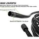 thumbnail image 3 of Manguera de repuesto para lavadora a presión, 10 m, 2000 PSI M22 hembra flexible con conector de repuesto con rosca macho M22 para conexión estándar M22-14 Karcher, 3 of 4