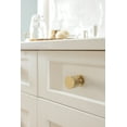 thumbnail image 2 of Amerock Balata 1 inch (25mm) Diameter Champagne Bronze Cabinet Knob, 2 of 6
