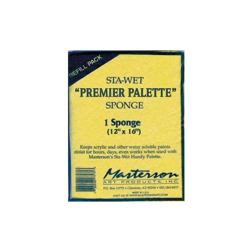 MASTERSON ART PRODUCTS 10551 Éponge de PREMIER Choix 12X16 Sta-Humide