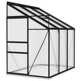 thumbnail image 2 of vidaXL Greenhouse Conservatory Outdoor Garden Plant House Anthracite Aluminum, 2 of 53