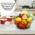 thumbnail image 5 of Wadada Metal Wire Fruit Bowl, Iron Arts Fruit Storage Baskets for Kitchen Counter, Countertop, Home Decor, Table Centerpiece Decorative hold Vegetables, Bread, Snacks, Potpourris, 5 of 6