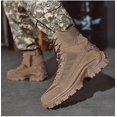thumbnail image 3 of Mens Orthopedic Support Anti-Puncture Work Boots, Waterproof Anti-Sprain Hiking Boots, Combat Shoes for Hiking, 3 of 8
