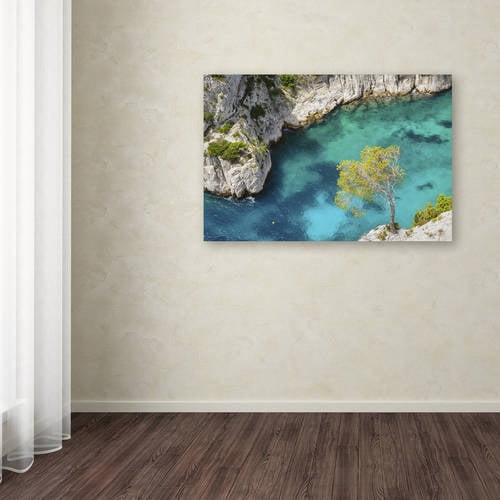 Trademark Fine Art "Turquoise Waters" Canvas Art by Michael Blanchette Photography