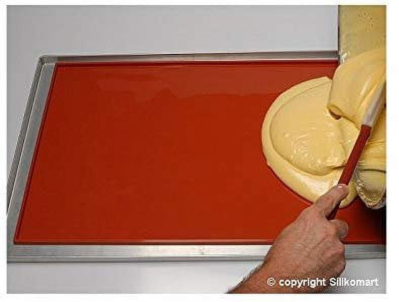 Silikomart TapisRoulade01 Silicone Baking Mat 16.61" x 13.85" x 0.31" High