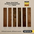 thumbnail image 5 of Minwax Wood Finish Penetrating Stain, Oil-Based Stain, Mocha, 1/2 Pint, 5 of 6