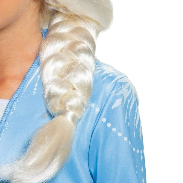 Perruque Elsa La Reine des neiges 2 pour filles 
