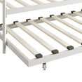 thumbnail image 5 of Castle Place Vintage Expandable Twin Daybed with Trundle, White, 5 of 5