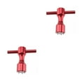 thumbnail image 4 of yingyy Golf Putter Screws Wrench Golfing Club Collection Putters Spanner 5 Pin Holes Kit Replaceable Weight Tool Accessories Red 2Set, 4 of 6