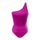 thumbnail image 3 of WILLBEST Traje de Baño de Dos Piezas para Mujer, Traje de Baño de Un Solo Hombro, Tankini con Braguita de Bikini 1803, 3 of 4