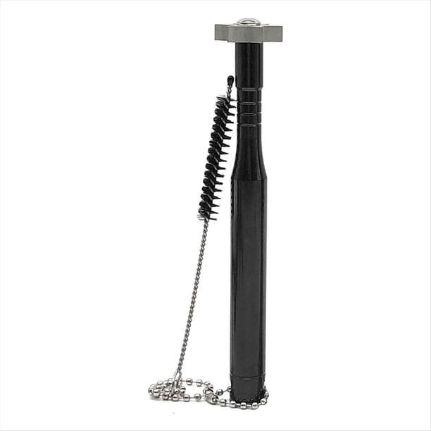 Afilador de Ranuras para Palos de Golf con Cepillo de Limpieza Limpiador de Palos de Golf Cepillo de Ranurado para Reparación de Palos Herramienta para Palos de Golf Negro