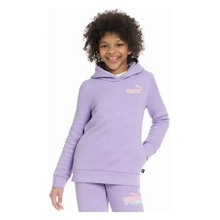 PUMA Youth Girls Hoodie - Purple M-10/12