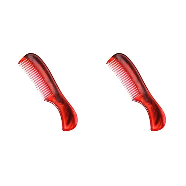 Seitruly Peine para barba, herramientas de maquillaje pequeñas de plástico creativas, suministros de modelado duraderos multifuncionales para Type2 NO2