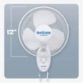 thumbnail image 2 of Ventilador de pared Hurricane Supreme 12, oscilante, 30 cm, 3 velocidades, 2 of 8
