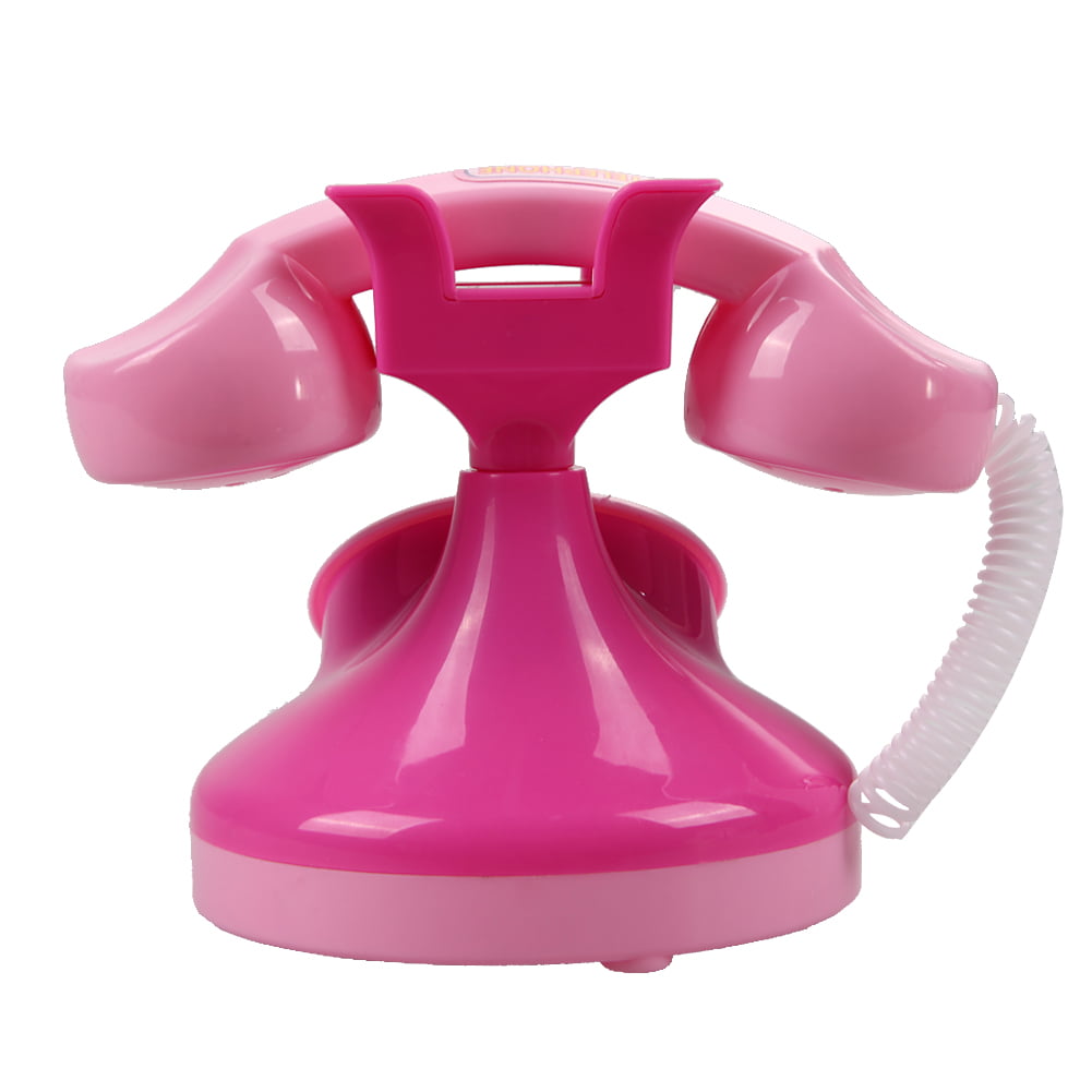 Educational Emulational Rosa Telefon Pretend Spielzeug-Mädchen-Spielzeug-Ge 