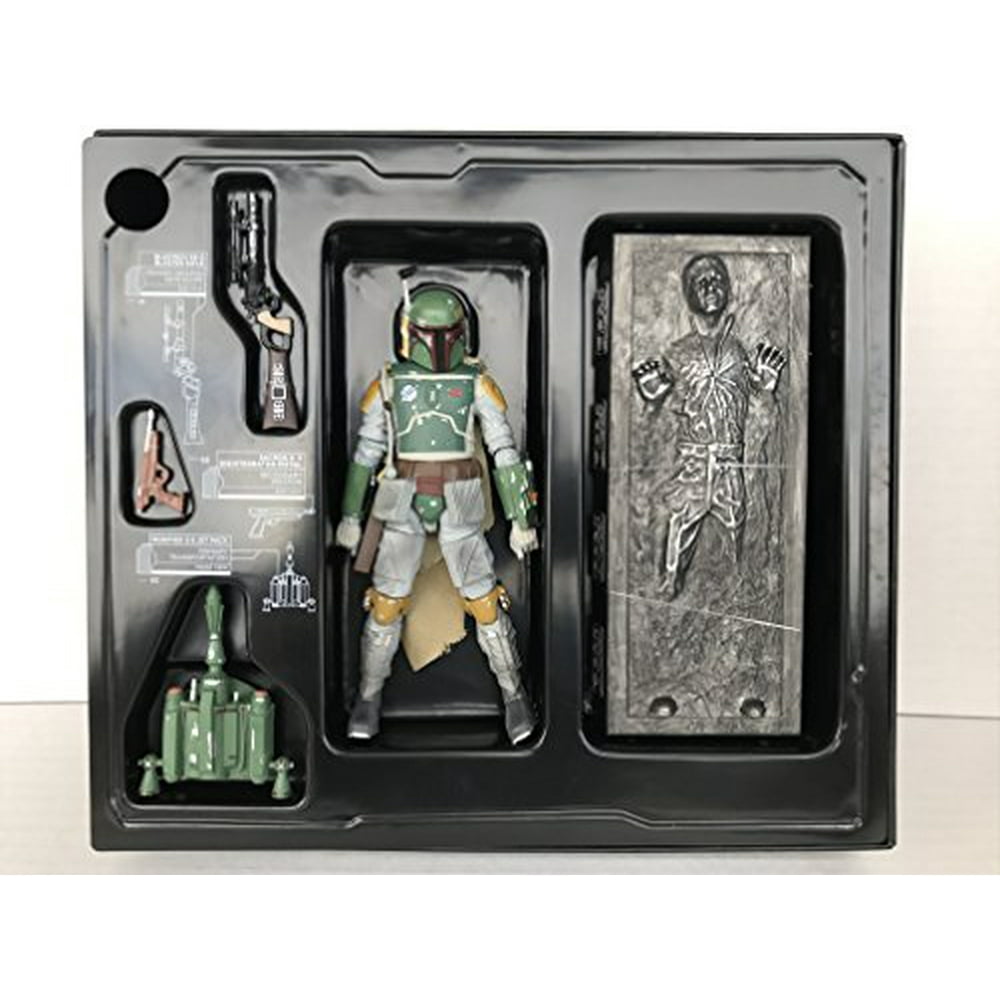 Star Wars Black Series Comic Con 6 Boba Fett And Han Solo In Carbonite by Hasbro