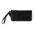 thumbnail image 4 of Unique Bargains 1 Pc Coin Purse Wallet Portable Double Zipspers Coin Purse Pouch Black, 4 of 5
