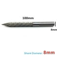 thumbnail image 3 of Fymlhomi 5/16" (8mm) Tire Repair Cutter - Carbide Cutter Carbon Steel Drill Reamer Automobile Car Tool, 3 of 5