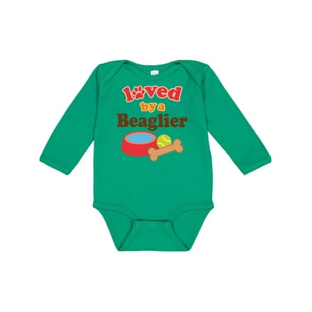 

Inktastic Beaglier Dog Beagle Cavalier King Charles Gift Baby Boy or Baby Girl Long Sleeve Bodysuit