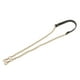 thumbnail image 4 of cadena de bolsa Metal PU Cuero Reemplazo Cadena Monedero Bolso Hombro Asa Oro + Negro Oro Magideal cadena de bolsa, 4 of 7