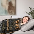 thumbnail image 2 of Anniversary Romantic Gift for Wife - Valentines Day Gifts for Her - Ultra-Soft Micro Fleece Sherpa Throw Blanket - Birthday Gifts Ideas from Husband 40x50 Inch, 2 of 7