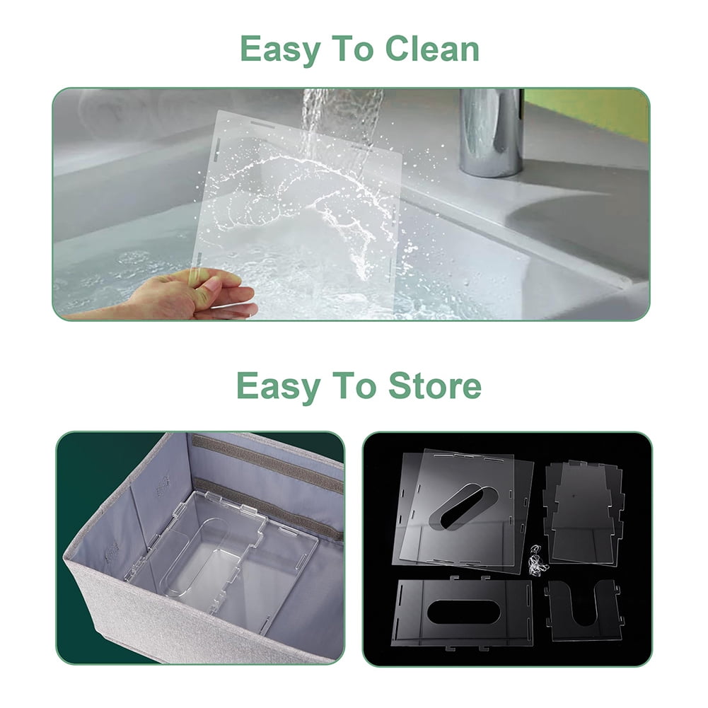 Breast Milk Organizer Transparent Breast Milk Bag Storage Box Plastic Breast Milk Bag Container Frozen Baby Milk Stor...