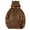 Brown, variant on HUITKMM Hoodies for Men Pullover Autumn and Winter Men's Solid Color Hooded Casual Personality Fashion Sweater